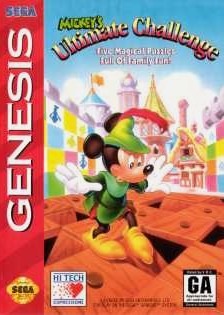 Carátula del juego Mickey's Ultimate Challenge (Genesis)