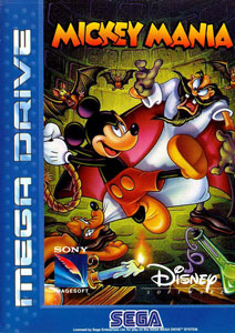 Carátula del juego Mickey Mania The Timeless Adventures of Mickey Mouse (Genesis)