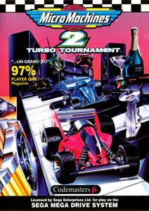 Portada de la descarga de Micro Machines 2: Turbo Tournament Edition
