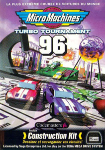 Carátula del juego Micro Machines Turbo Tournament 96 (Genesis)