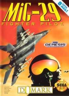 Carátula del juego MiG-29 Fighter Pilot (Genesis)