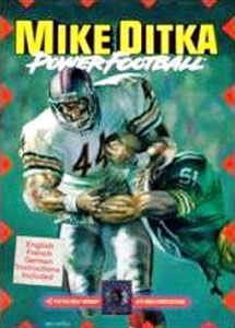 Carátula del juego Mike Ditka Power Football (Genesis)