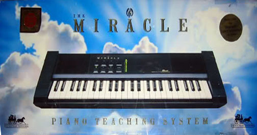 Carátula del juego The Miracle Piano Teaching System (Genesis)