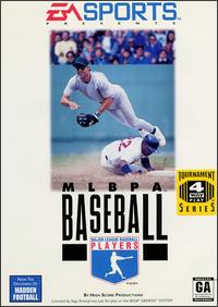 Carátula del juego MLBPA Baseball (Genesis)