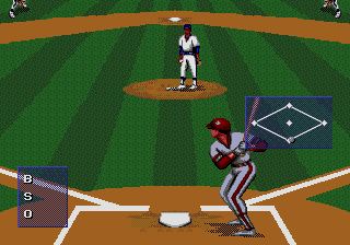 Pantallazo del juego online MLBPA Baseball (Genesis)