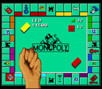 Pantallazo del juego online Monopoly (Genesis)