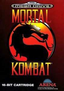 Carátula del juego Mortal Kombat (Genesis)