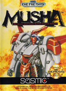 Carátula del juego MUSHA (Genesis)