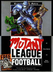 Carátula del juego Mutant League Football (Genesis)