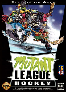 Carátula del juego Mutant League Hockey (Genesis)