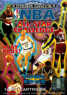 Carátula del juego NBA All-Star Challenge (Genesis)