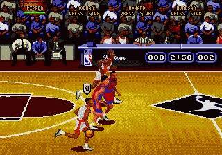 Pantallazo del juego online NBA HangTime (Genesis)