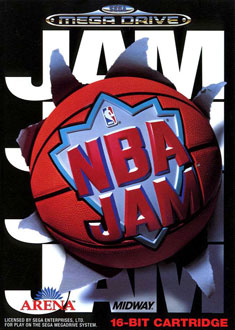 Carátula del juego NBA Jam (Genesis)