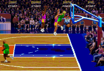 Pantallazo del juego online NBA Jam (Genesis)