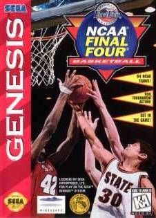 Carátula del juego NCAA Final Four Basketball (Genesis)