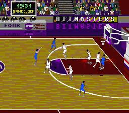 Pantallazo del juego online NCAA Final Four Basketball (Genesis)