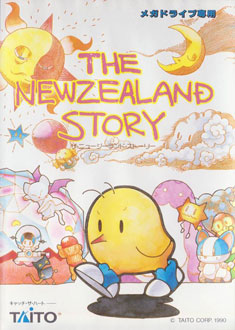 Carátula del juego The New Zealand Story (Genesis)