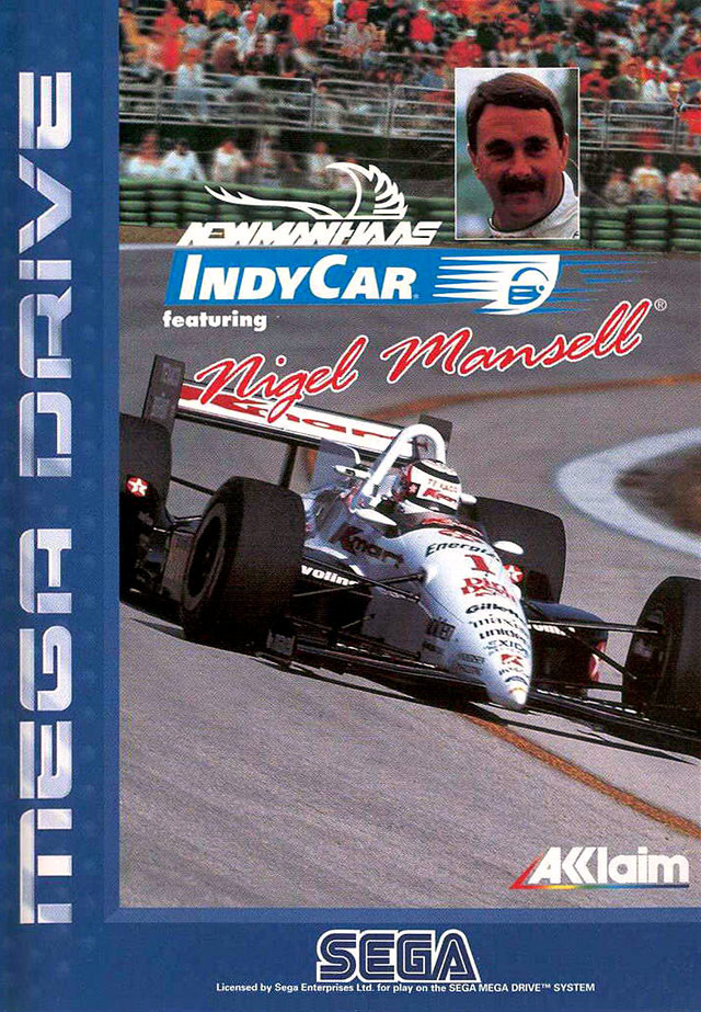Carátula del juego Newman Haas IndyCar Featuring Nigel Mansell (Genesis)