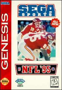 Carátula del juego NFL '95 (Genesis)