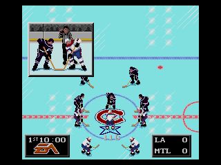 Pantallazo del juego online NHL '94 (Genesis)