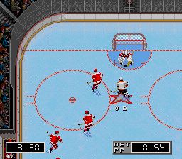 Pantallazo del juego online NHL 98 (Genesis)