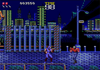 Pantallazo del juego online Ninja Gaiden Beta (Genesis)