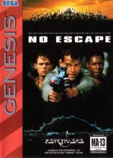 Carátula del juego No Escape (Genesis)