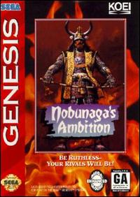 Carátula del juego Nobunaga's Ambition (Genesis)