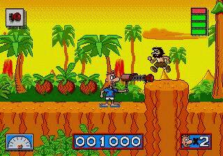 Pantallazo del juego online Normy's Beach Babe-O-Rama (Genesis)