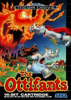 Carátula del juego The Ottifants (Genesis)