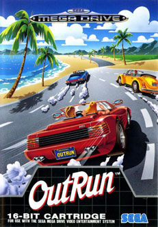 Carátula del juego Out Run (Genesis)