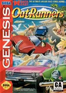 Carátula del juego OutRunners (Genesis)