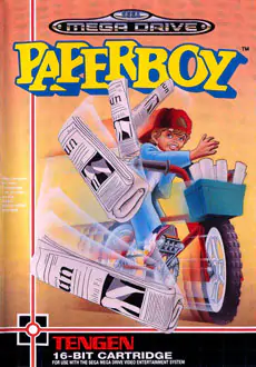 Portada de la descarga de Paperboy