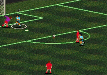 Pantallazo del juego online Pele II World Tournament Soccer (Genesis)