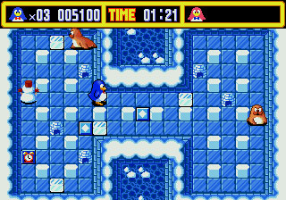 Pantallazo del juego online Pepenga Pengo (Genesis)