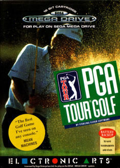 Carátula del juego PGA Tour Golf (Genesis)