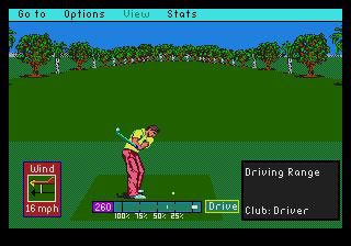 Pantallazo del juego online PGA Tour Golf (Genesis)