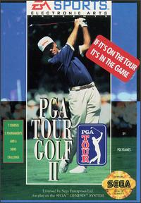 Carátula del juego PGA Tour Golf II (Genesis)