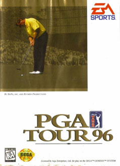 Carátula del juego PGA Tour 96 (Genesis)