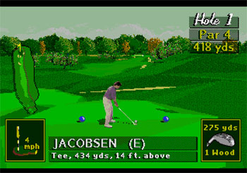 Pantallazo del juego online PGA Tour 96 (Genesis)