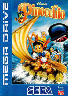 Carátula del juego Disney's Pinocchio (Genesis)