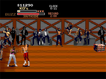 Pantallazo del juego online Pit-Fighter (Genesis)