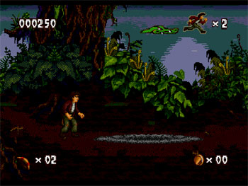 Pantallazo del juego online Pitfall The Mayan Adventure (Genesis)