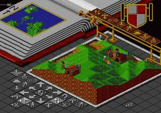 Pantallazo del juego online Populous (Genesis)