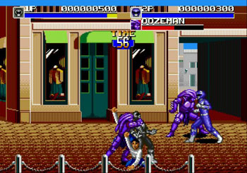 Pantallazo del juego online Mighty Morphin Power Rangers The Movie (Genesis)