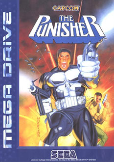 Carátula del juego The Punisher (Genesis)