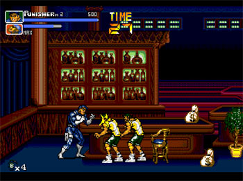 Pantallazo del juego online The Punisher (Genesis)