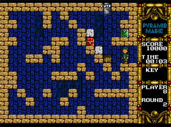 Pantallazo del juego online Pyramid Magic II (Genesis)