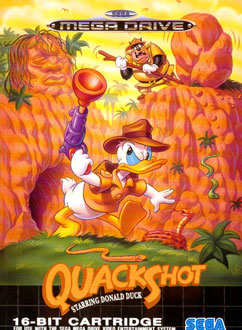 Carátula del juego QuackShot Starring Donald Duck
