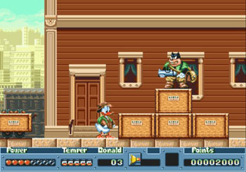 Pantallazo del juego online QuackShot Starring Donald Duck